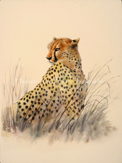 Diamond Painting Canvas - Mini Cheetah - Click Image to Close